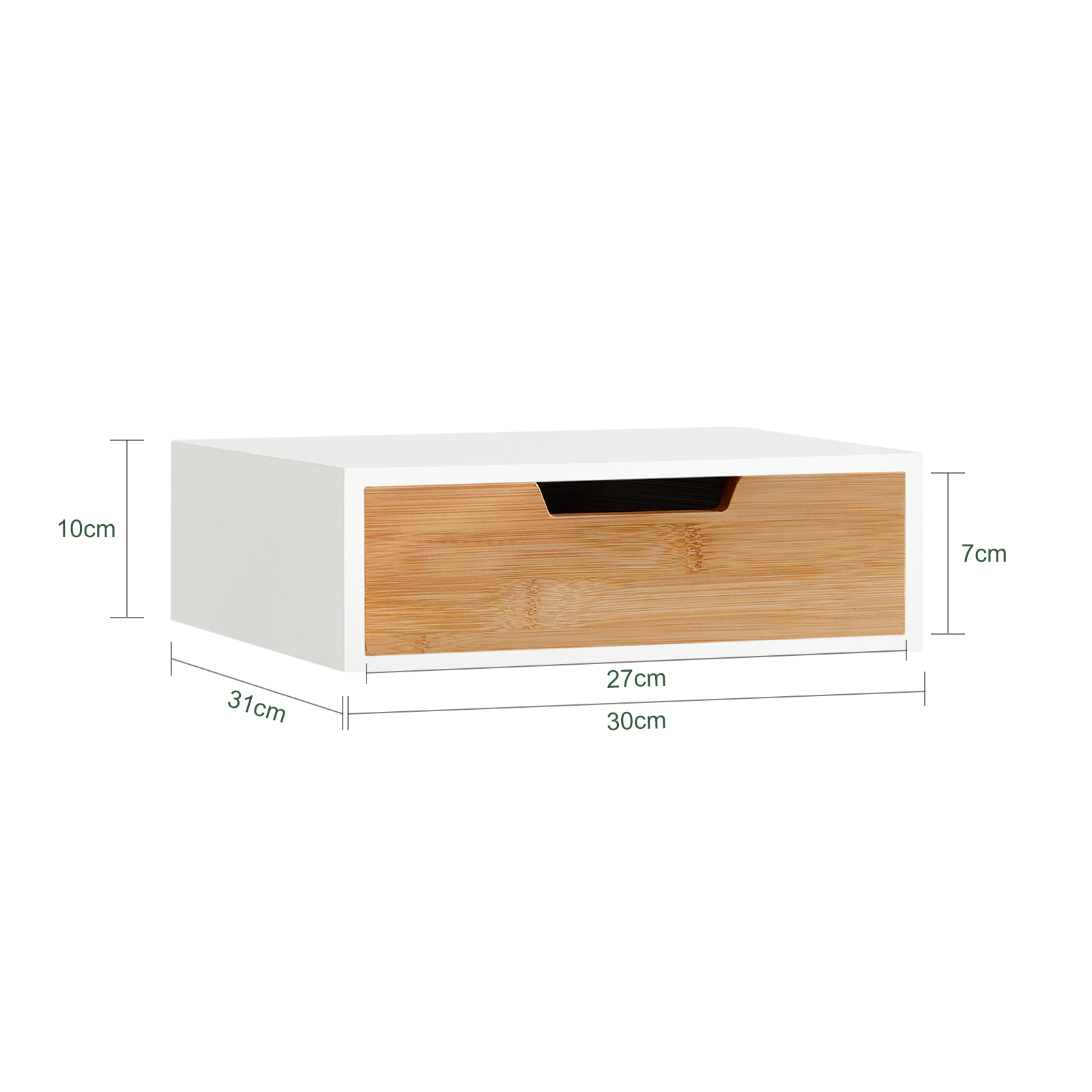 SoBuy Coffee Pod Storage Drawer, Coffee Capsule Holder Stand Box FRG179-WN