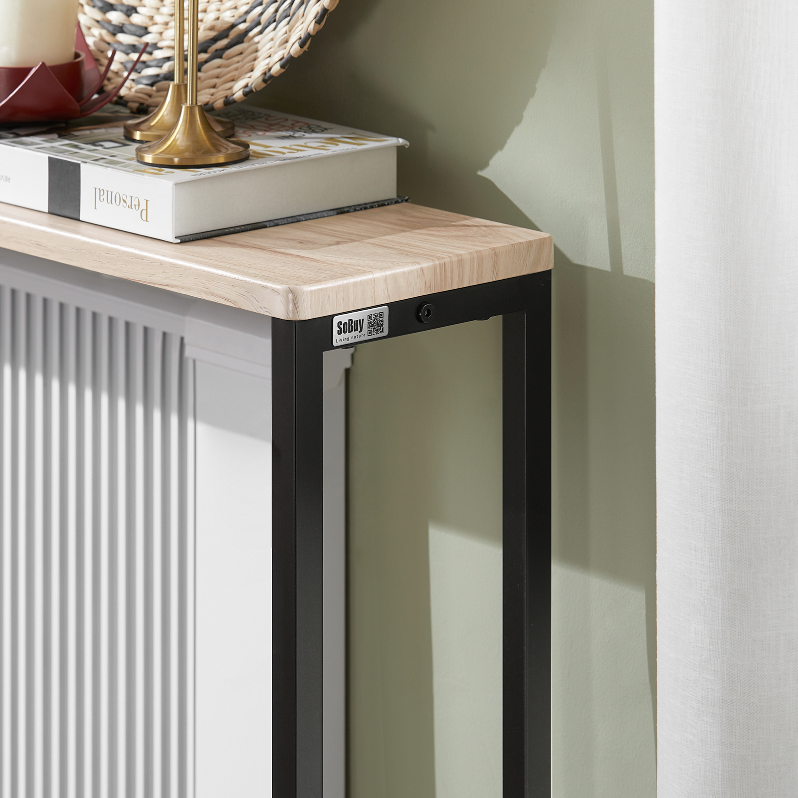 SoBuy FSB19-XL-Z Console Table Hall Table Side Table End Table Living Room Sofa Table