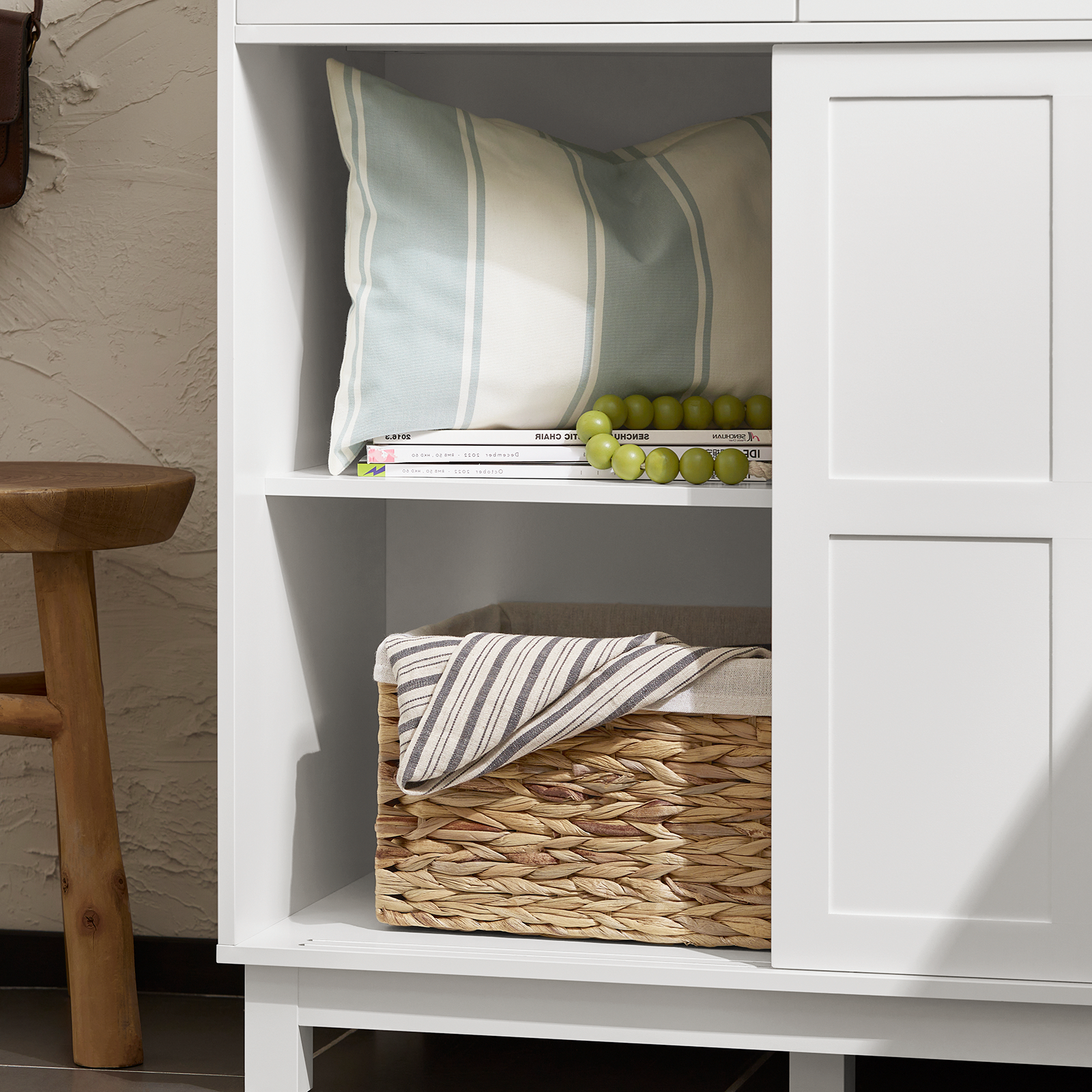 SoBuy Dining Room Living Room Hallway Sideboard Storage Cabinet Cupboard FSB84-W