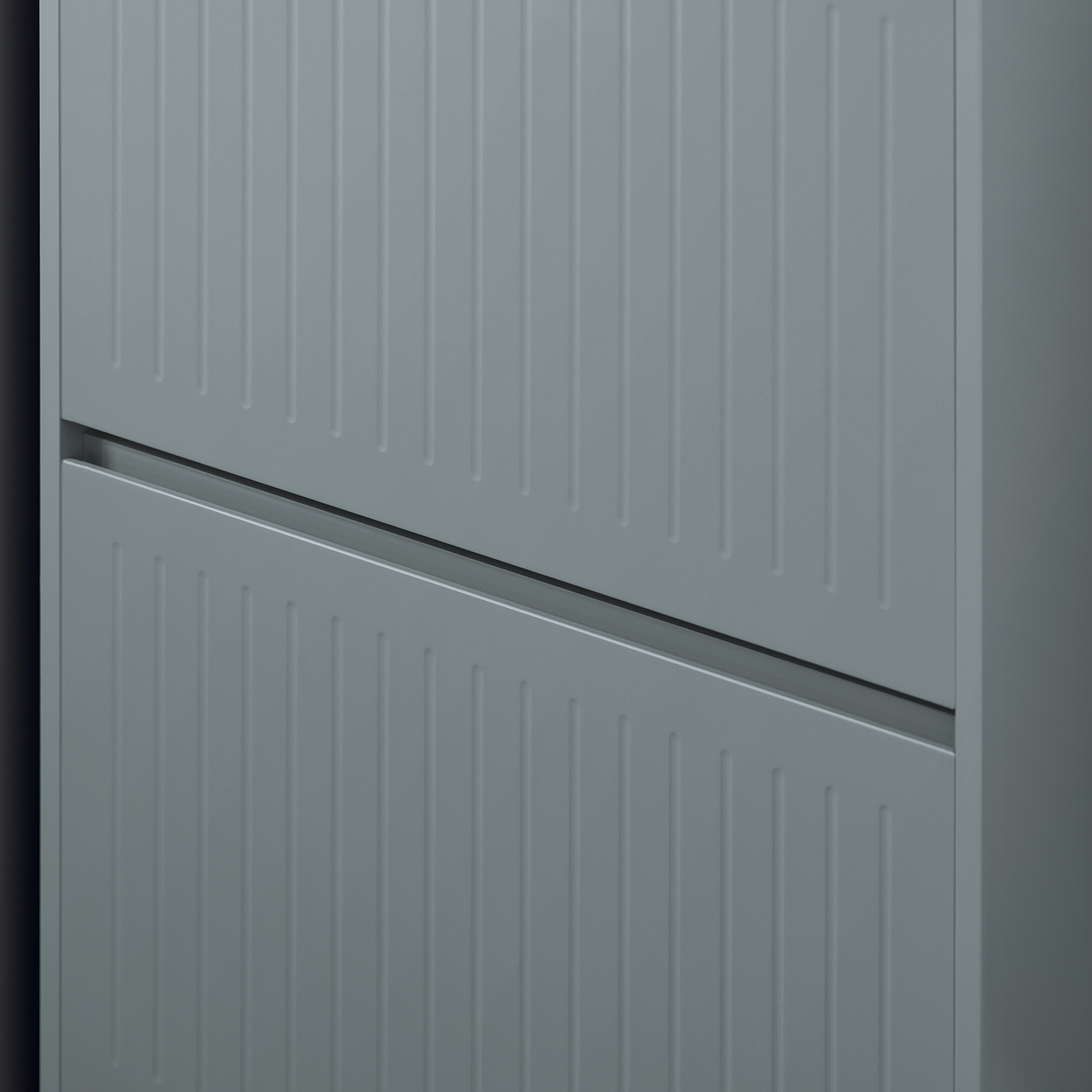 SoBuy 2 Flip-Drawers Shoe Cabinet Shoe Rack Shoe Storage Cupboard Organizer Unit FSR165-K-HG