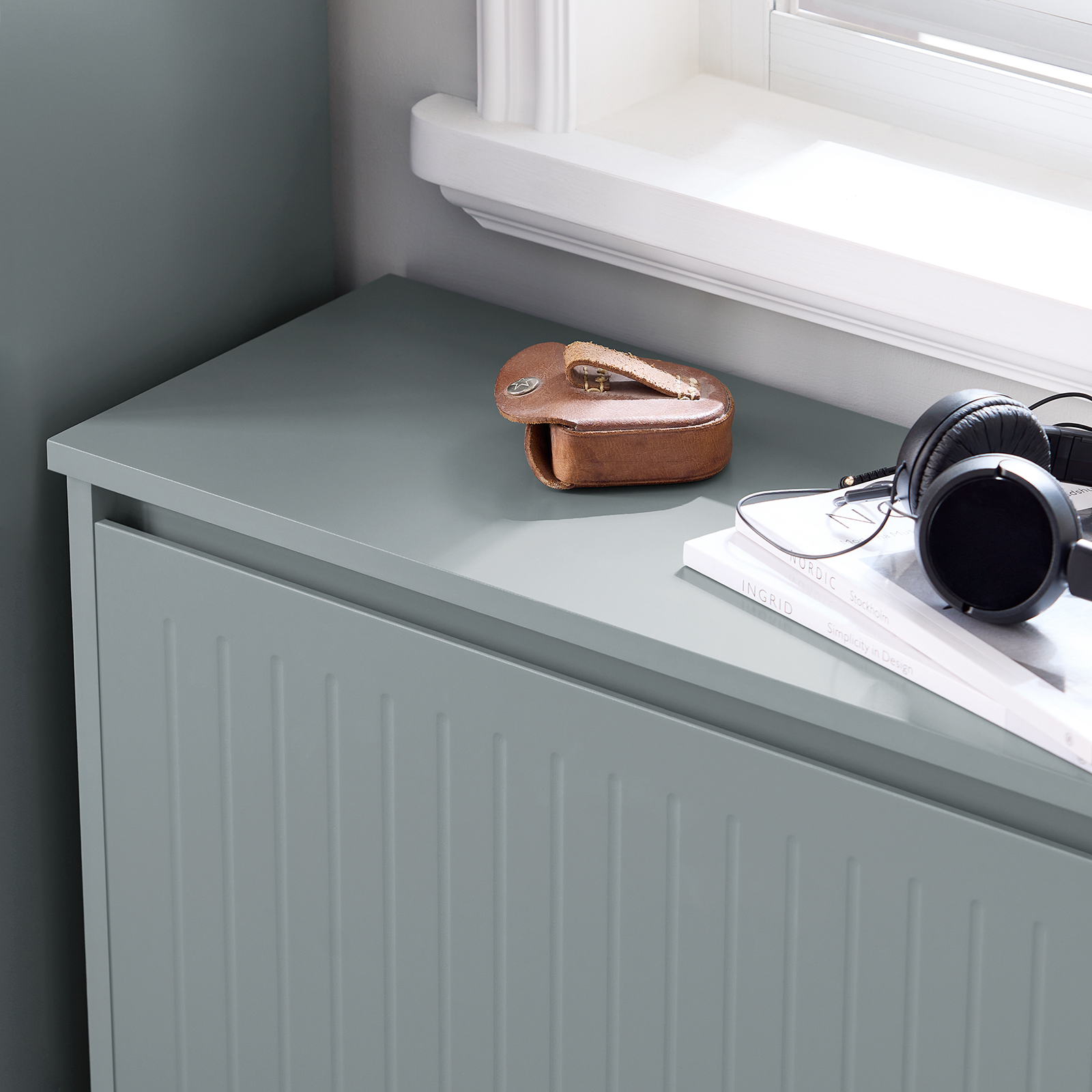 SoBuy 2 Flip-Drawers Shoe Cabinet Shoe Rack Shoe Storage Cupboard Organizer Unit FSR165-K-HG