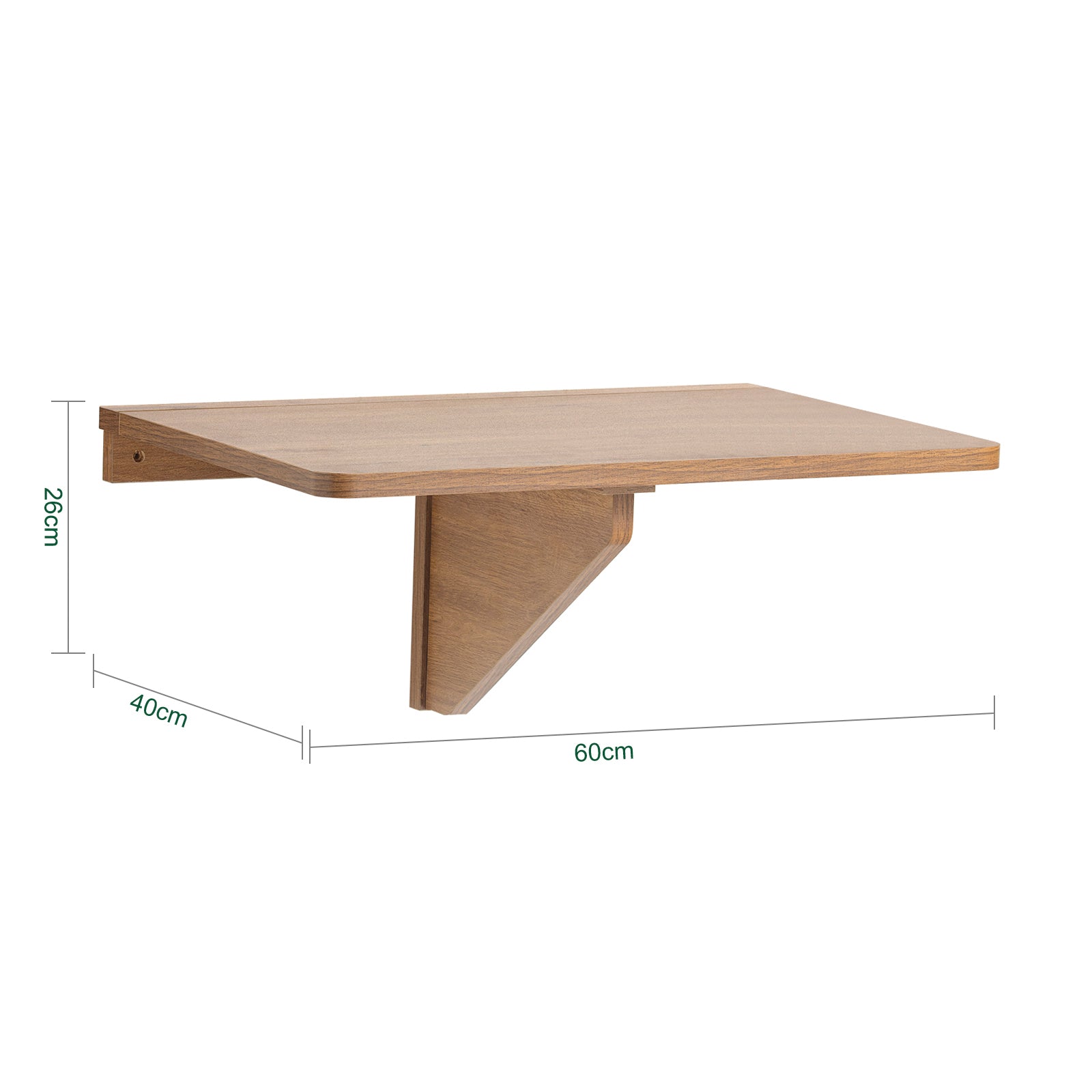 SoBuy Folding Wall-Mounted Drop-Leaf Table Computer Desk Dining Table FWT03-PF