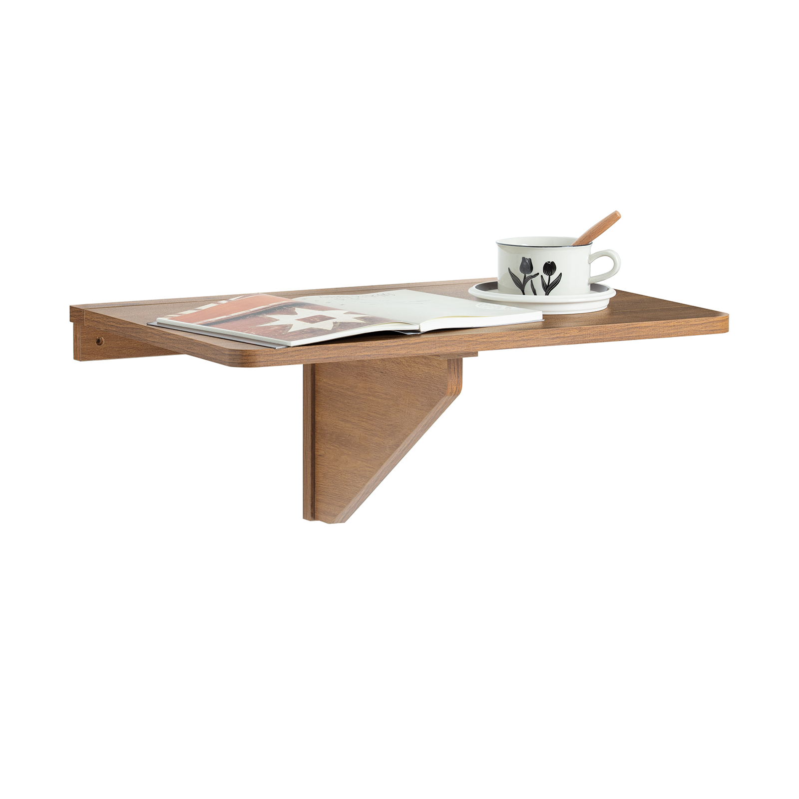SoBuy Folding Wall-Mounted Drop-Leaf Table Computer Desk Dining Table FWT03-PF