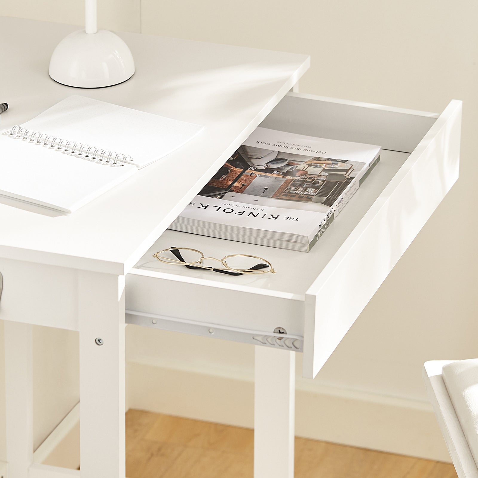 SoBuy FWT43-W, Computer Desk Workstation Writing Desk Children Teenagers Desk