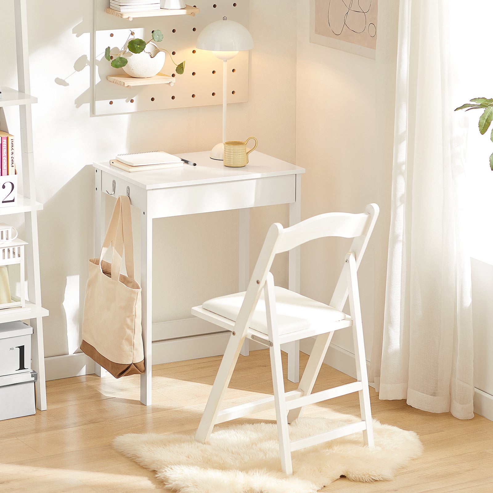 SoBuy FWT43-W, Computer Desk Workstation Writing Desk Children Teenagers Desk