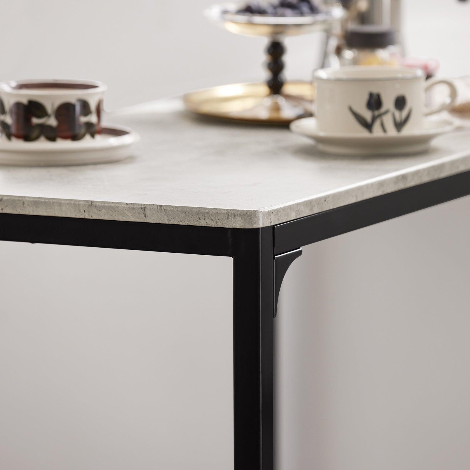 SoBuy OGT03-HG, Bar Set-1 Bar Table and 2 Stools, 3 Pieces Home Kitchen Breakfast Bar Set Furniture Dining Set