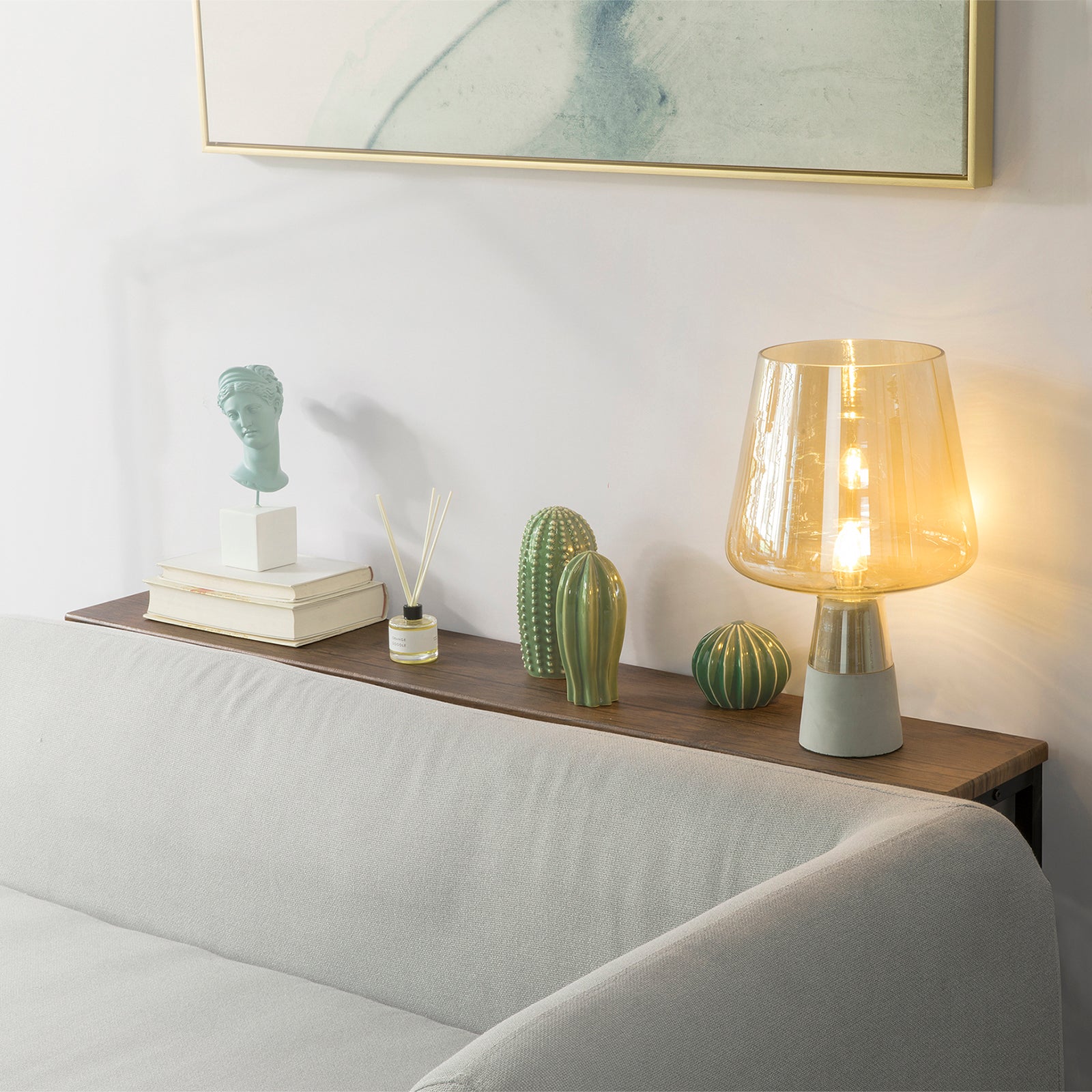 SoBuy FSB19-N, Console Table, Hall Table Side Table End Table, Living Room Sofa Table,W120 x D20 x H65cm