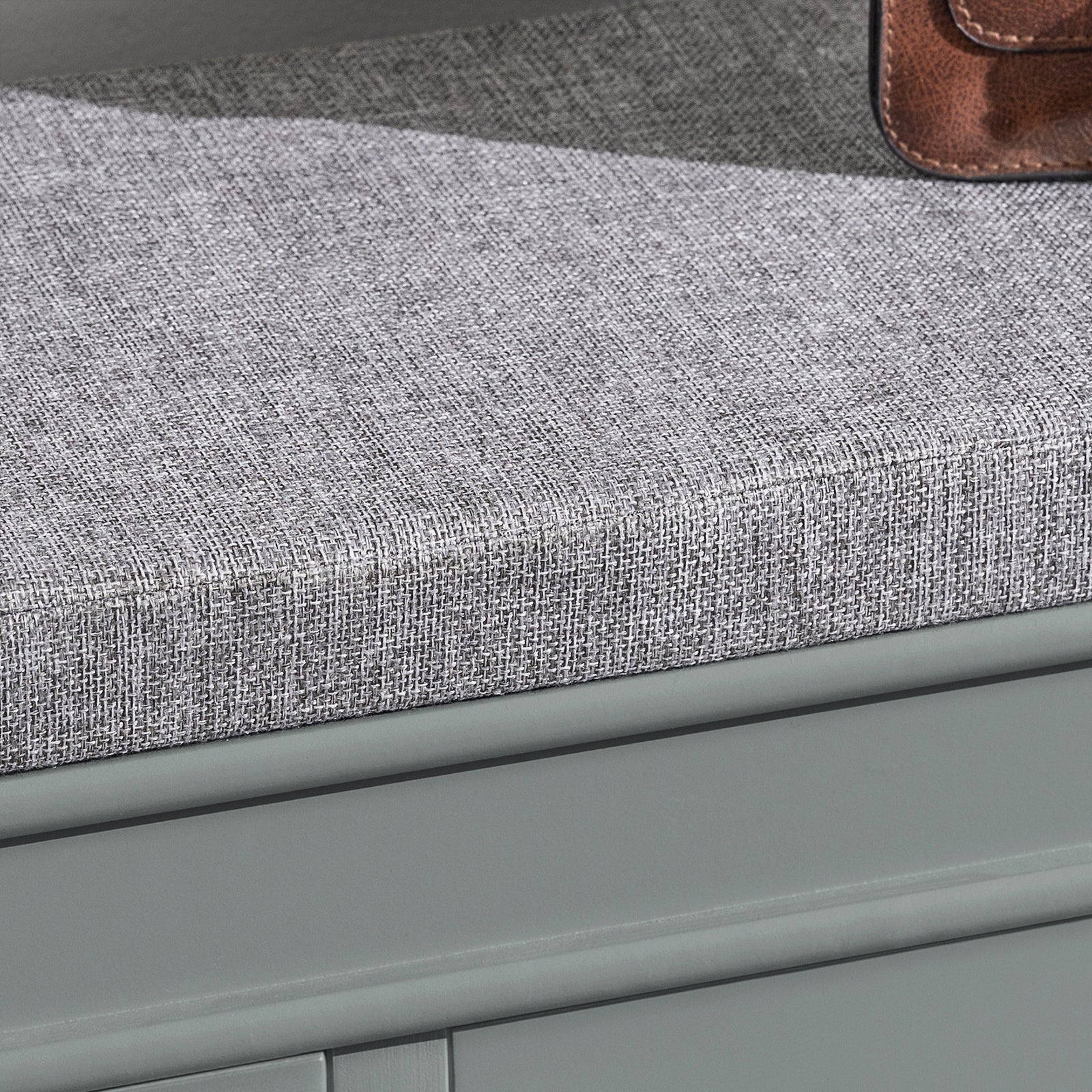 SoBuy Hallway Shoe Bench,Shoe Cabinet with Flip-Drawer and Seat Cushion FSR64-HG
