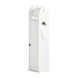 SoBuy Free Standing Wood Bathroom Cabinet,Toilet Paper Roll Holder, FRG135-W