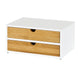 SoBuy FRG180-WN, 2-Tier Coffee Pod Storage Drawer, Coffee Capsule Holder Stand Box,Teabags Storage Case