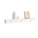 SoBuy Floating Shelf Wall Drawers, Wall Storage Display Unit with 3 Drawers FRG43-L-W