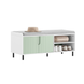 SoBuy Storage Bench with Removable Seat Cushion Shoe Cabinet Shoe Bench FSR158-GR