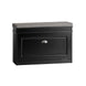 SoBuy FSR82-L-SCH,Shoe Cabinet,Hallway Shoe Bench Shoe Rack Shoe Cabinet with Flip-Drawer and Seat Cushion,Black