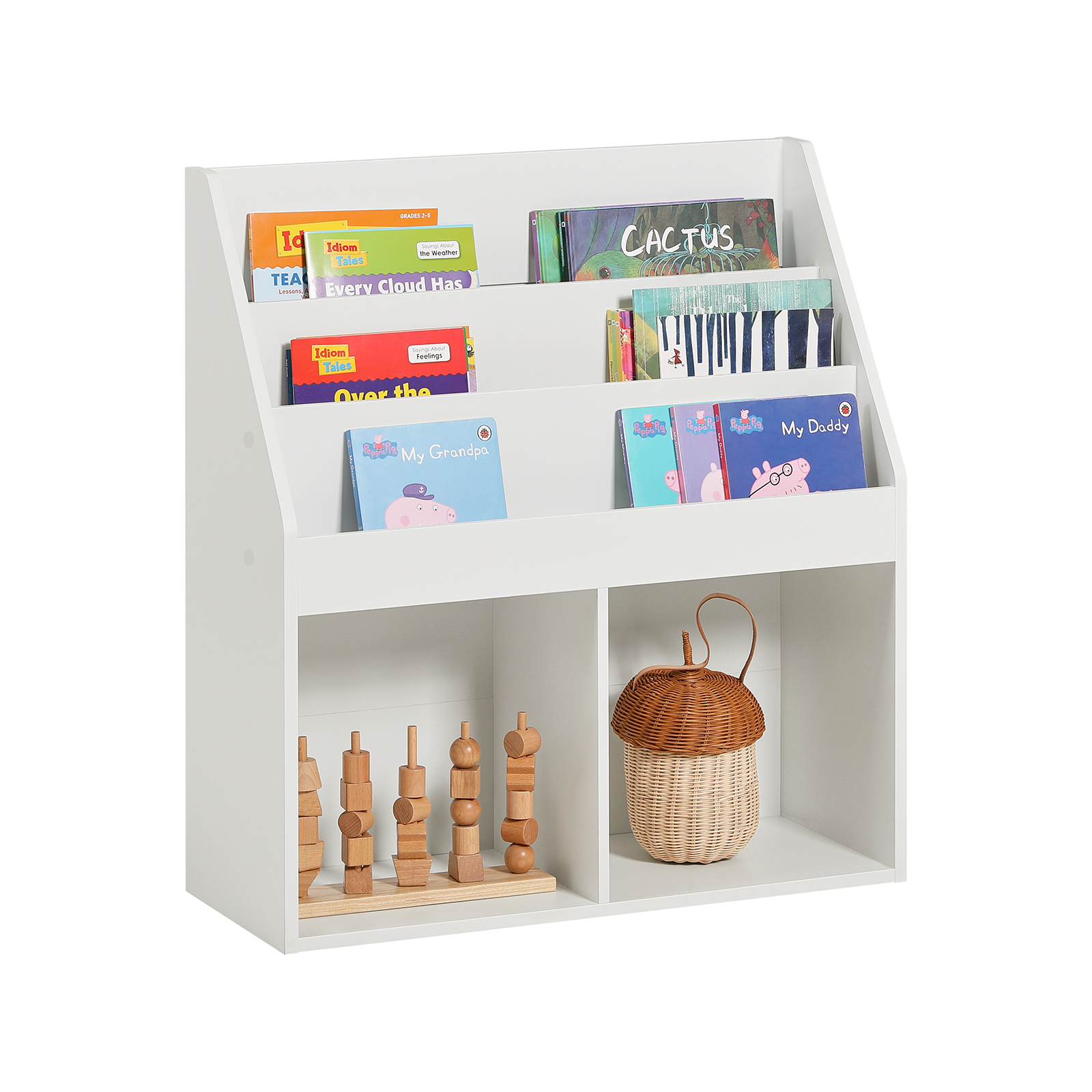 Children Kids Bookcase  Storage Rack Organizer -SoBuy – SoBuy-CA