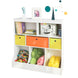 SoBuy KMB26-W,Children Kids Bookcase Book Shelf, Toy Storage Unit Storage Display Shelf Organizer with Fabric Drawers…