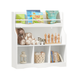 SoBuy KMB57-W,Children Kids Bookcase Book Shelf, Toy Storage Unit Storage Display Shelf Organizer