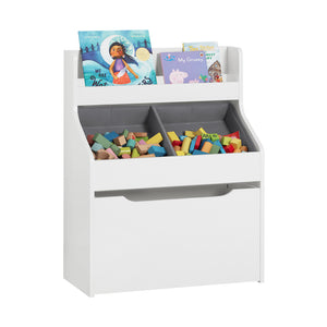 SoBuy KMB71-W Children Kids Bookcase Storage Display Rack Organizer Holder
